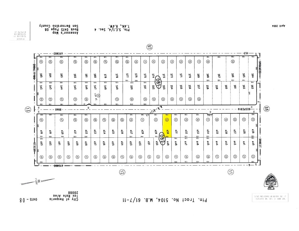 Positioned along the well-traveled Hesperia Road corridor and less than one mile from the major thoroughfare of Bear Valley Road, this ±0.67-acre parcel offers prime visibility and accessibility in the heart of Hesperia. Zoned C-2 (General Commercial), the site is ideally suited for a wide range of commercial uses including retail, service, office, or restaurant development.
Surrounded by a mix of residential neighborhoods and established commercial centers, this location benefits from consistent traffic flow and a growing local population. Whether for an owner-user or an investor seeking a strategic addition to their portfolio, this parcel presents a valuable opportunity in one of the High Desert’s most active commercial corridors.
With utilities nearby and convenient access to major regional roadways, this property is well-positioned to capitalize on Hesperia’s ongoing growth and development.