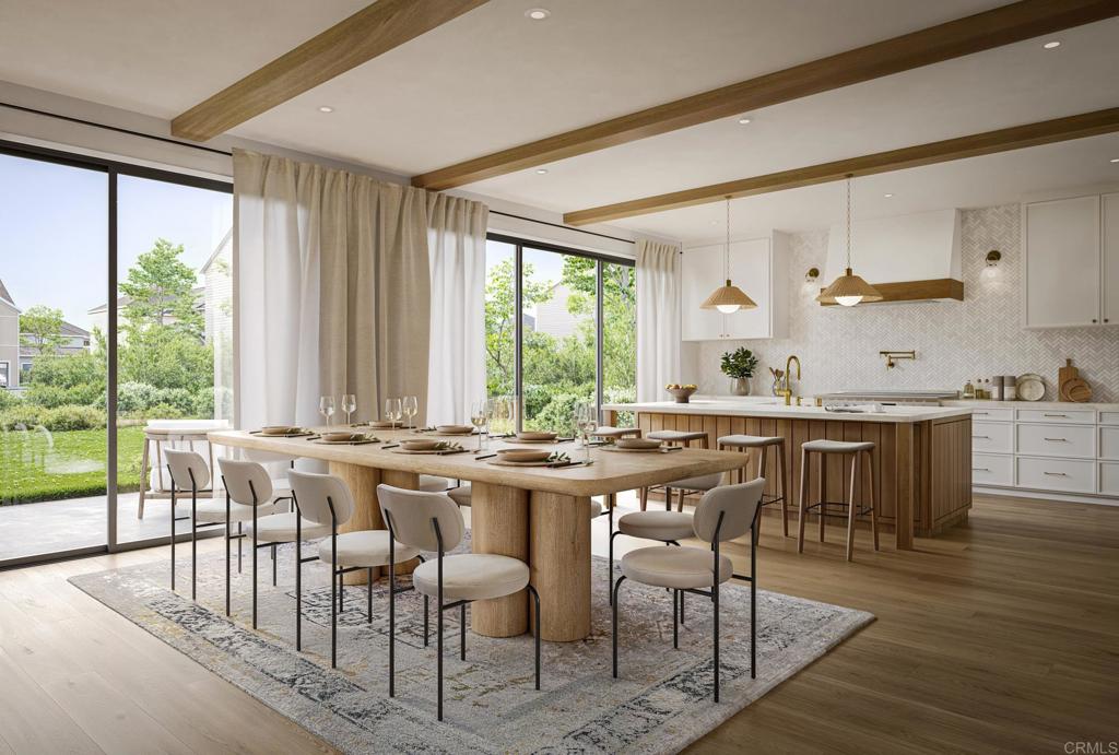 A rare opportunity to own brand new luxury construction in the heart of Encinitas, one of Southern California’s most coveted coastal communities. Lot 7, Ponto, is a stunning 4,660-square-foot estate ideally positioned within Ocean Knoll, an exclusive enclave of just nine newly built homes less than two miles from the beach.  At the heart of the home, the chef-inspired kitchen pairs elegance and function with marble countertops, custom slim shaker cabinetry, warm oak accents, and a suite of premium Fisher & Paykel appliances including a 48-inch induction range and panel-ready column refrigerator and freezer. The space is both refined and inviting, designed to complement open living and effortless entertaining. Upstairs, the primary suite offers a private sitting room, a spacious spa-like bath, and a large walk-in closet with direct access to the second-floor laundry room. Two additional bedrooms, two full baths, a dedicated office, and a versatile loft complete the upper level, designed for comfort and flow. The home comes pre-wired for full smart home integration, offering the latest in connected living. Outside, enjoy a spacious, private backyard surrounded by mature tropical trees, creating a serene retreat ideal for entertaining or relaxing in the coastal breeze. Blending American Traditional architecture with contemporary coastal influences, every detail reflects the timeless sophistication of Encinitas. Just minutes from downtown Encinitas, residents enjoy a lifestyle defined by sun, surf, and community, with top-rated schools, local farmers markets, boutique shopping, artisanal dining, and world-class beaches like Swami’s, Moonlight, and Ponto only moments away. Completion Spring 2026. Be among the first to call Ocean Knoll home, a limited collection of coastal luxury residences that embody the very best of Encinitas living.