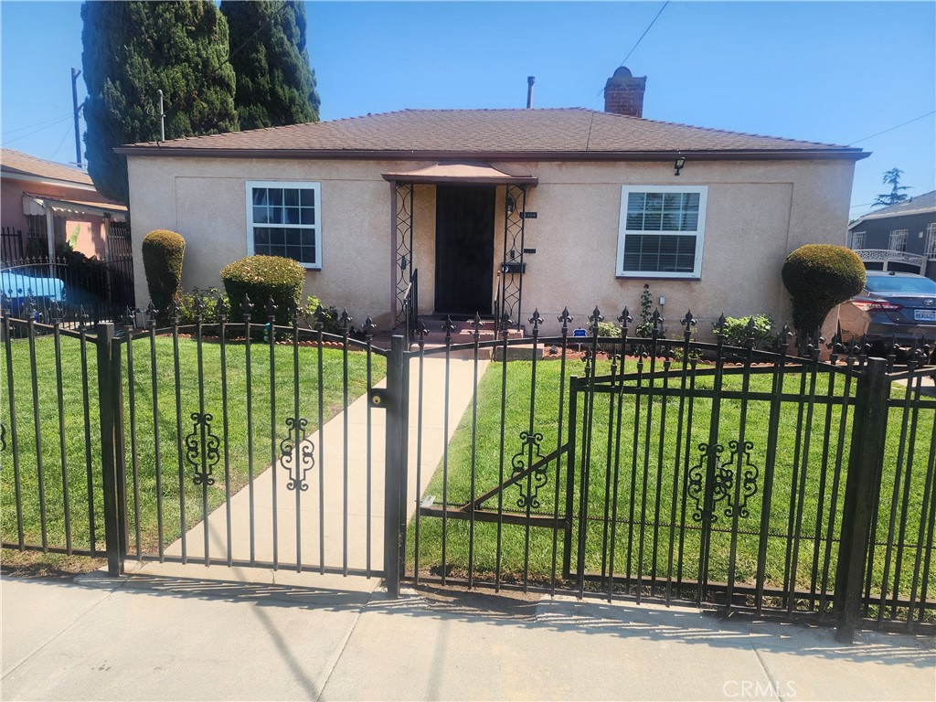 Location Location Location!!! This is the perfect starter home for a new owner a growing family or an investor. This oversized lot of 6000 has plenty of opportunities ready for transformation. Cosmetic upgrades may be required, but for those who see the opportunity the promise is endless. Unleash your imagination and transform this property into your dream home. This spacious 2 bed/1 baths has plenty of storage. This house has a room addition and permits were obtain by seller. Two-car detached garage in rear. Plenty of parking offering long driveways that can accommodate multiple cars and possibly RV parking. Located minutes from Sofi Stadium, Kia Forum, Hollywood Casino, Upcoming Intuit Dome and Cinepolis Luxury Cinemas Inglewood IMAX Movie Theater, LAX Airport, Access to Freeway, Metro, Parks, and Schools. It is conveniently 15 mins from downtown Los Angeles. Come take a look. Property SOLD AS IS!!! A MUST SEE.