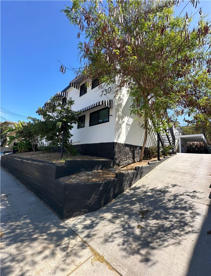 Completely Renovated in 2025: This unit has been carefully updated with modern finishes throughout.  The bright, open layout feels welcoming, and the durable vinyl flooring and recessed lighting add a sleek, contemporary touch. Three spacious bedrooms and two full bathrooms provide ample space for a family, roommates, or a home office. The front-facing second-floor unit enjoys excellent natural light throughout the day. Cook and entertain with ease in the kitchen, which features quartz countertops, a stainless steel stove, dishwasher, and smoke extractor.  It is functional, modern, and ready for everyday living. Mini-split air conditioning in every room ensures year-round energy-efficient comfort, including all bedrooms. Washer/dryer hookups make laundry convenient and straightforward, allowing you to do your laundry from the comfort of your own home. This unit is situated on a quiet residential street, yet it is just minutes from everything you need. Golf Club and Topgolf, while shopping and dining options at The Shops at Montebello are only five minutes away.  Downtown Los Angeles is approximately 20-25 minutes away, and Pasadena is about 20-25 minutes by car, making this a convenient location for work or leisure. You can walk or drive to major supermarkets. Excellent transit options include Montebello Bus Lines (Routes 10, 40, 70, 90) with stops a 6 8 minute walk or 2 3 minute drive away, and the Montebello/Commerce Metrolink Station is only 8 minutes by car. One uncovered parking space is included. The owner pays for water; tenants are responsible for electricity, gas, and internet.  Small pets are considered with approval and a deposit.