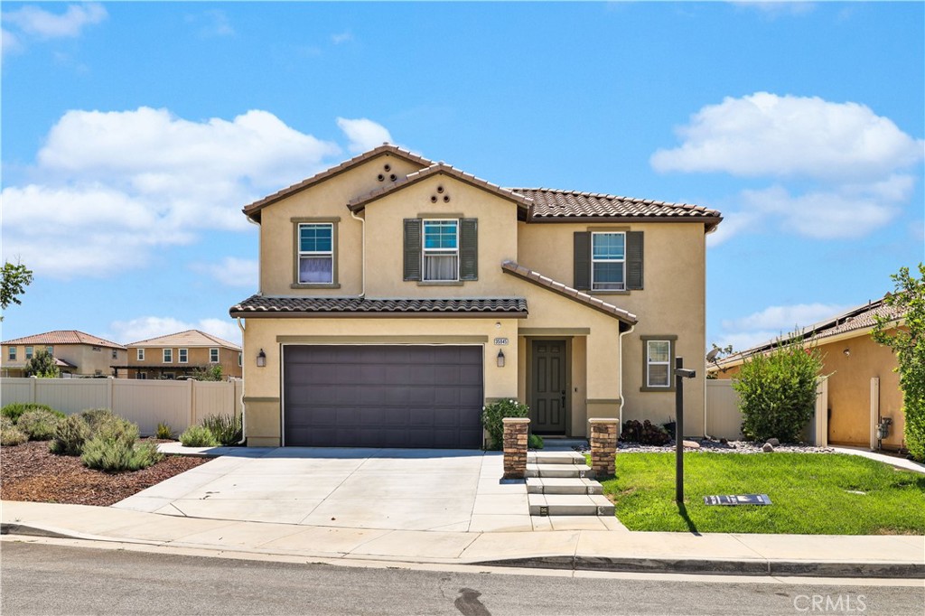 Welcome home Beaumont CA, elegant 4 Bedroom Home in upscale Community, located in an exclusive master-planned community that epitomizes luxury and convenience. This stunning 4 bedroom, 3 bathroom residence offers an exceptional living experience with its thoughtfully designed layout and premium amenities. Solar panels for energy efficient home with low cost energy. Amazing views of the mountains from the back yard. This home features 4 bedrooms, 3 bathroom, one half bathroom located on the first floor, The main bedroom upstairs comes with a Jack and Jill bathroom. Kitchen, Enjoy cooking in the modern kitchen with ample counter space, The low-maintenance backyard is perfect for entertaining guest. Free Internet, Enjoy complimentary Internet service from the HOA, adding extra value and convenience to your lifestyle.The community clubhouse provides a perfect gathering place for social events and activities. Swimming pool, Take advantage of the community swimming pool, offering a resort-like experience. This home combines elegance, comfort and convenience in a picture setting. Don't miss this opportunity to live in one of Beaumont's most prestigious communities. What a great home for BBQ's, family gatherings and friends to gather and enjoy. Close to Schools, transportation, shopping and more. COME AND SEE THIS GREAT HOME.