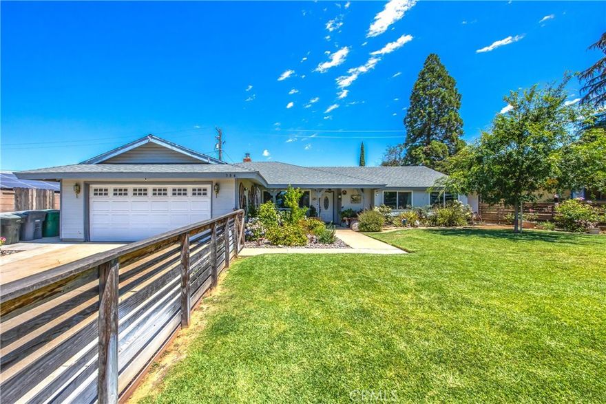 Welcome to this cozy, single-story home on a spacious 9,583 SF lot in the serene neighborhood of Calimesa. Featuring 4 bedrooms and 3 bathrooms across 2,090 SF of thoughtfully designed living space, this home strikes the perfect balance of comfort and convenience. Stylish and Durable Flooring – Premium tile and laminate flooring flow throughout the home, creating a cohesive and low-maintenance living environment. The Kitchen and bath were updated just a few years ago, featuring light wood cabinetry and solid-surface counters. The hall bath has also been refreshed. The inviting Living Area with fireplace hearth anchors the living room, perfect for cozy evenings. The private, fully fenced backyard features a covered patio and mature fruit trees, creating a relaxing entertaining space or peaceful retreat. Convenient One-Level Layout ensures easy access and functional flow, ideal for all stages of life. Generous Parking – An attached 2-car garage plus additional driveway space ensures ample room for vehicles and storage.
Ideally located on a quiet street without HOA restrictions, this home offers a rare combination of practical updates and move-in readiness. Perfect for families, downsizers, or anyone seeking comfort without compromise, the property stands out with its dual primary bedrooms, flexible floor plan, and intimate outdoor sanctuary.