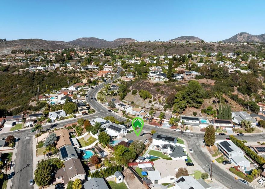 Light and bright single-story Del Cerro home situated on a large, usable lot. The spacious layout features a generous living room and a family room with a cozy fireplace. The expansive backyard with a deck and large shade trees offers plenty of space for entertaining and play. Recent updates include a new roof, new energy efficient dual pane windows, new HVAC system, new interior and exterior paint, new flooring, kitchen counters, sink, and faucet, updated bathroom vanities, new outlets and switches, and fresh landscaping. Located within the Marvin Elementary, Lewis Middle, and Patrick Henry High School boundaries, and just a short walk to Margerum Park and nearby hiking trails. A great value and a must-see!