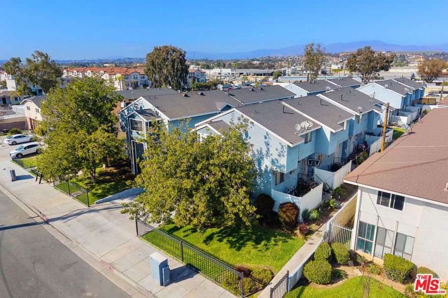 $550,000 PRICE REDUCTION - 5.68% CAP RATE AND 11.02 GRM ON CURRENT RENTS. We are pleased to present a fantastic opportunity in Montebello, 16 Spacious Units built in 1988 consisting of Spacious 3 Bedroom + 1.5 Bathroom Two-Story Townhome Style Apartments, averaging approximately 1,188 square feet each. This property is fully occupied and yields a 5.68% Cap Rate and 11.02 GRM on current rents. All units have central A/C & Heat, 2-Garage parking and private patios. This pride of ownership property has undergone many recent capital improvements such as; a new roof (in 2018), full copper plumbing (in 2019), and 11 of the 16 A/C Units were replaced (in the last 3 years).  The property also has separate water heaters and is separately metered for gas and electricity. This complex is comprised of eight extra large duplexes on a 28,868 square foot lot zoned MNR3YY. Situated on West Mines Avenue between Greenwood Avenue and South Montebello Boulevard. This property is only subject to the statewide AB1482 rent ordinance (with no local rent control). Units are tenant occupied, interior photos provided.
