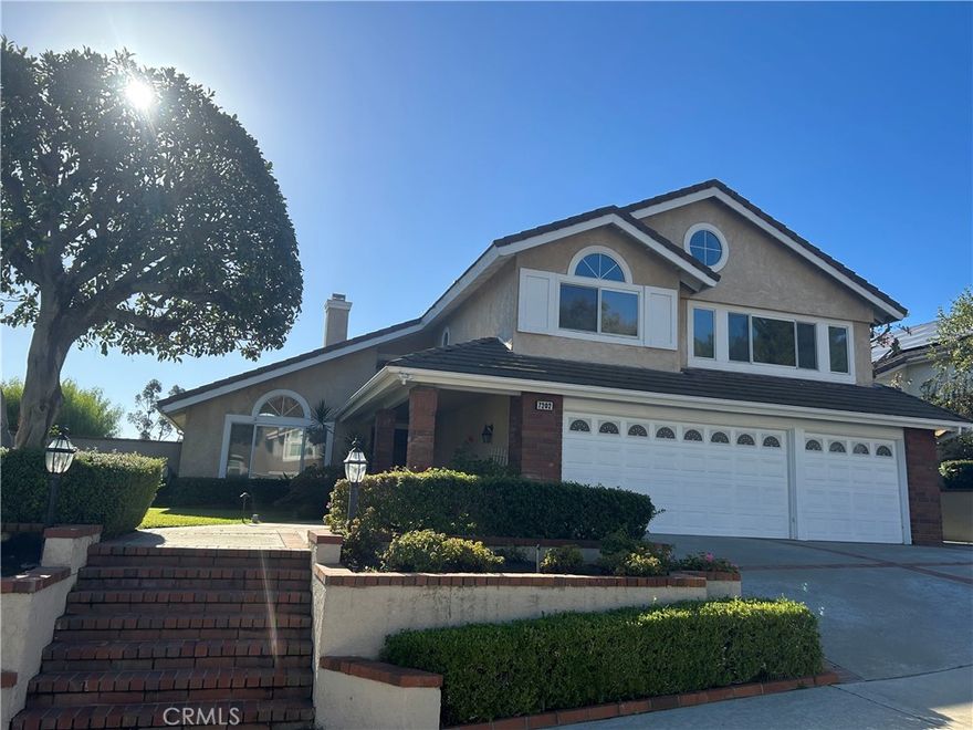 Are you looking for a turn key home with a fabulous view? This is the house for you. As you arrive you will be impressed by the great curb appeal. As you walk up to the double door entry you will notice the professional landscaped entry. Through the front door you will find a very inviting Interior which will feature vaulted ceilings and a very spacious Living Room for your entertaining. Adjacent to the living room you will welcomed to the formal dining room which will be perfect for your dinner guests. From the formal dining room you will enter into the open family room and remodeled kitchen. The spacious family room has a gas fireplace and will be a great area for you and your guests to congregate to watch those sporting events or just to relax around the fireplace. The kitchen is truly for the gourmet cook. The kitchen features a beautiful island, granite counter tops, beautiful wood cabinets, and stainless steel appliances. There is a downstairs bedroom. Downstairs also features a 3/4 bath. Upstairs you will find 3 bedrooms and a wonderful office area. The primary bedroom is very spacious and welcoming. The primary bathroom has been remodeled and features include Granite counter tops, tile flooring, bath tub and separate shower. Also incudes a walk in closet. The bedroom located in the front of the house is large enough to be a game room, bedroom, office or reading room with a library. The back yard area will be great for entertaining. It has great grass area & a built in BBQ. The valley views from the backyard are captivating. This home is located in High Horse Trails. There are stables which are available to residents on an availability basis, there is availability now for residents with horses.  The home is close to shopping, freeways, parks & 241 toll road.  This is a great area for those that like outside living.