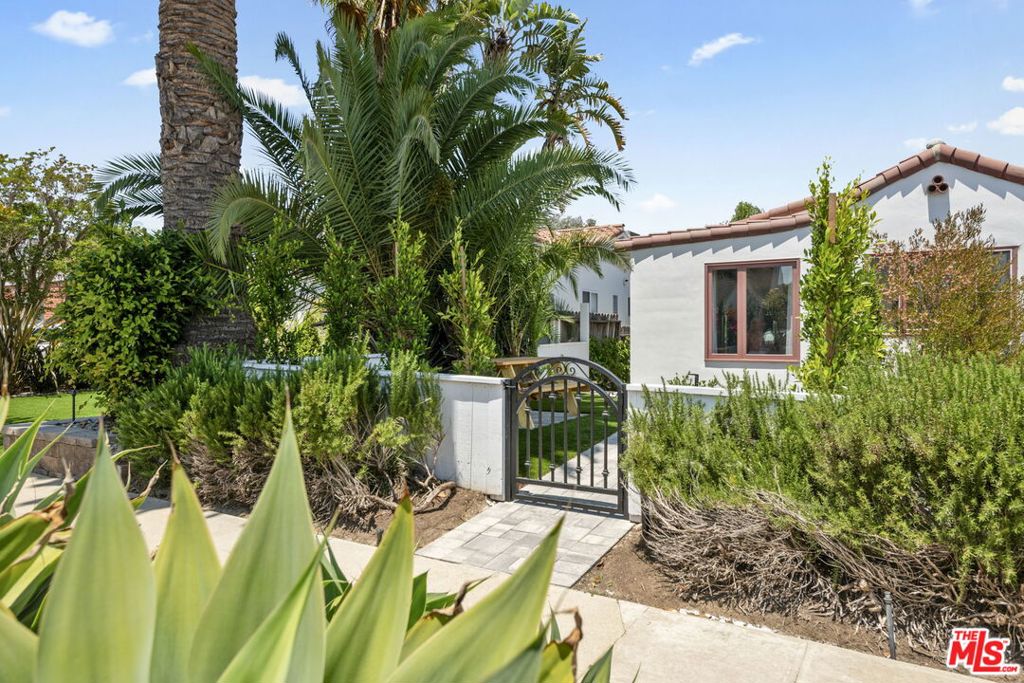 Prime residential Westwood neighborhood front facing Brand new 1 Bedroom ADU stunning finishes complete with your own gated privately landscaped front yard with paver-tiled walkway and artificial turf and privacy hedge. South facing wood-framed windows and filled with natural light, this beautiful unit feels like your own home. Floor plan includes coastal palette designer finishes and includes den/dining area with mounted smart tv, beautiful French oak engineered hardwood flooring throughout, a stunning kitchen with induction range top, quartz countertops, custom tiled backsplash, all stainless steel appliances, new cabinetry with lots of storage. Stacked laundry area in kitchen cabinetry with new washer/dryer. Separate open bedroom area with spacious closet. Stunning bathroom with quartz and tile finishes. Newly installed separate dedicated HVAC system for this ADU, Landlord pays for utilities and gardener.Desired Century City adjacent area, close to Westfield Century City Mall, UCLA, Rancho Park recreation center, park and golf course and Westwood & Pico Blvd. retail and restaurants. Be the first to make this special prime street address your home!