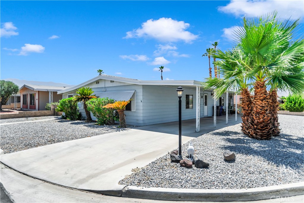 Located in the heart of Palm Desert! This stunning, move-in-ready home has been thoughtfully updated from top to bottom, offering a perfect blend of modern sophistication and timeless comfort. Step inside to discover an airy, open-concept layout filled with natural light and enhanced by brand-new flooring, fresh paint, recessed lighting, and designer finishes throughout. The sleek, reimagined kitchen is a chef’s dream—and a spacious island that flows seamlessly into the dining and living areas, making it ideal for entertaining. The primary suite is a true sanctuary, complete with a beautiful en-suite bathroom featuring a walk-in shower, double vanity, and stylish tile work. Additional bedrooms are generously sized and ideal for family, guests, or a home office setup. Both bathrooms are fully updated with modern fixtures and finishes, offering spa-like comfort. Step outside to your private backyard oasis—perfect for relaxing or entertaining under the desert sky. With room for a pool or outdoor lounge area, the potential is endless. The home also features a two-car garage, low-maintenance landscaping, and is located on a quiet cul-de-sac street offering peace and privacy. Nestled just minutes from world-class golf courses, shopping on El Paseo, fine dining, and entertainment, this prime location puts the best of Palm Desert at your fingertips. Whether you're looking for a primary residence, vacation home, or investment opportunity, this is the total package, thoughtfully designed, and ready to enjoy. Don’t miss your chance to own this desert gem!