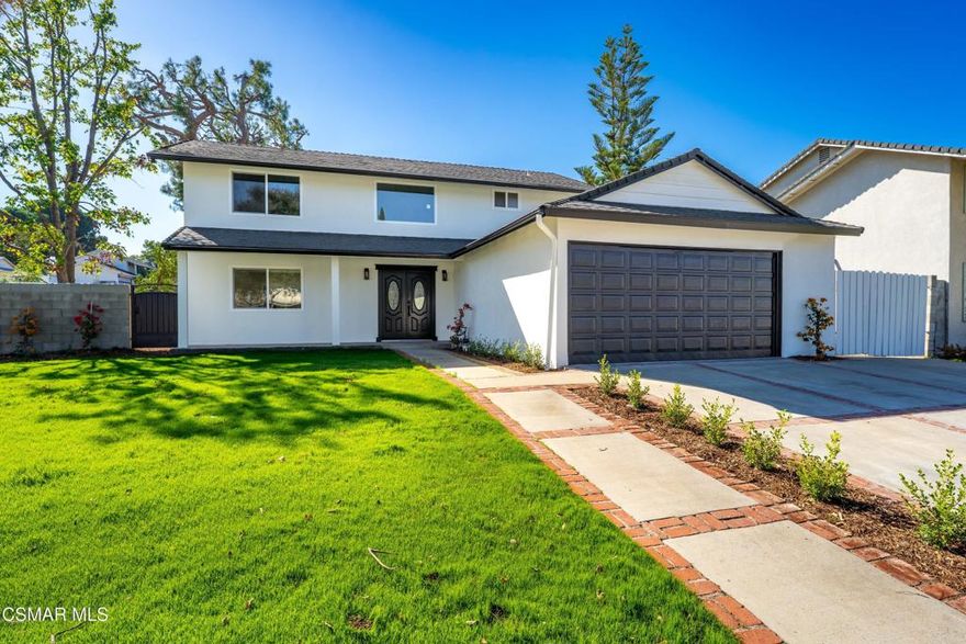 This stunning 4-bedroom, 2-bath home has been completely updated! Enjoy a brand-new kitchen with modern cabinetry, new appliances, and stylish finishes. Both bathrooms have been beautifully updated, and the home features all-new flooring throughout. Step outside to find fresh landscaping that enhances the home's curb appeal. Located in a highly desirable Simi Valley neighborhood, this turnkey property is This one won't last--submit your offer today!