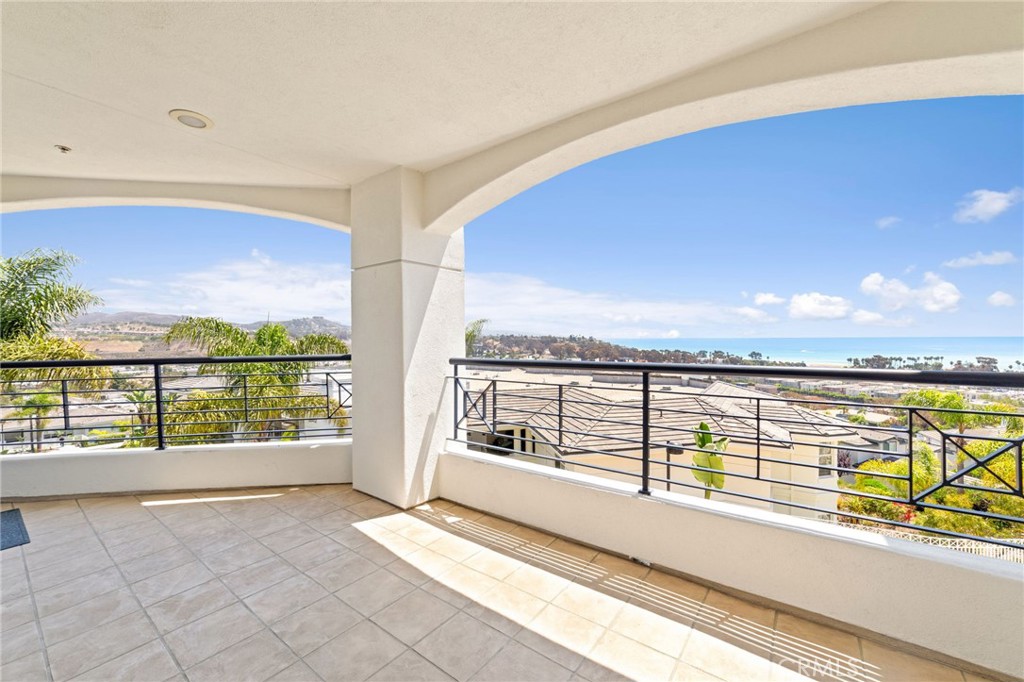 Don’t miss this beautifully upgraded 2-bedroom, 2-bathroom end-unit condominium located within the 62+ Sea Bluffs, Ivy Signature Community, showcasing sweeping ocean views of Dana Point. Ideally positioned to maximize privacy and natural light, this coastal retreat offers a rare combination of comfort, style, and breathtaking scenery. Inside, you'll find newly carpeted bedrooms, upgraded luxury vinyl plank (LVP) flooring and granite countertops, creating a modern and low-maintenance living space. The open floor plan flows effortlessly from the kitchen to the spacious living area, which opens onto a covered balcony—perfect for relaxing or entertaining with stunning ocean backdrops. The primary suite is a true retreat, featuring direct balcony access, a large walk-in closet, and a private en suite bathroom with dual sinks. The second bedroom and full bath offer flexibility for guests, a home office, or additional living space. Enjoy ocean breezes, panoramic views, and the best of coastal living just minutes from beaches, Dana Point Harbor, restaurants, and shops. Enjoy the peace of mind and comfort that comes with living in this full-service community, where everything you need is at your fingertips. Residents receive breakfast daily plus 20 additional meals per month, freshly prepared by an exceptional culinary team, weekly housekeeping services, transportation within a 7-mile radius, general maintenance and utilities, making everyday life effortless. This includes maintenance of plumbing, electrical, HVAC and appliances, leaving you more time to enjoy all that this vibrant community has to offer. Take advantage of a wide variety of social programs, classes, and daily activities designed to keep you engaged, active, and connected. This exceptional condo is more than just a home—it’s an opportunity to enjoy your retirement years in a luxurious, hassle-free environment, surrounded by like-minded neighbors and countless amenities. The community clubhouse contains a beautiful library, multi purpose room, billiards, spa, fitness room, card room and so much more. MANDATORY MONTHLY SERVICE FEE of $7,005 plus HOA of $670, second person fee of $2,100 applies if applicable.