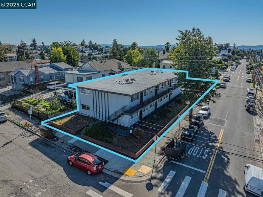 Cap Rate - 6.49% (Current) | GRM - 8.78 (Current) | Cap Rate - 8.54% | (Proforma) | GRM - 7.28 (Proforma)  2244 12th Avenue features seven (7) units, all of which are large 2 beds / 1 bath. The property has been well-maintained and upgraded over the years. Improvements include city-required point of sale ordinances such as sewer lateral replacement, fire inspection compliance, sidewalk, and removal of the soft story list.  A 2-car garage and small parking lot in addition to a leased laundry room provide additional income. The property allows for both a turn-key investment with upside upon light remodels in some units enabling higher rents.   Located on the Clinton / Bella Vista neighborhood border, the property is located in proximity to local businesses just east of Lake Merritt. A short drive provides quick access to Highway 580 or 880 allowing easy connects to San Francisco, Berkeley, and Silicon Valley.