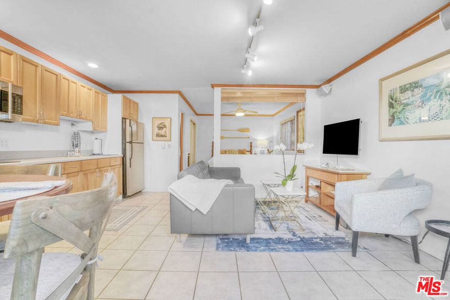 Nestled just moments from the beach, this charming studio offers the perfect coastal living experience in the heart of Marina del Rey. Filled with natural sunlight, the space is warm and inviting, with large windows that bring in plenty of daylight and showcase the serene surroundings. Enjoy your own private outdoor area, perfect for relaxing or dining al fresco. Inside, the unit features convenient amenities including a washer and dryer, so you can do laundry from the comfort of your home. You'll also have your own designated parking space for easy access. Located next to Washington Blvd, you're close to an array of restaurants, shops, cafes, and entertainment options, offering the best of both relaxation and convenience. Live where you can enjoy beachside breezes, beautiful sunsets, and a vibrant neighborhood just outside your door. Perfect for those seeking a cozy retreat with easy access to everything Marina del Rey has to offer!