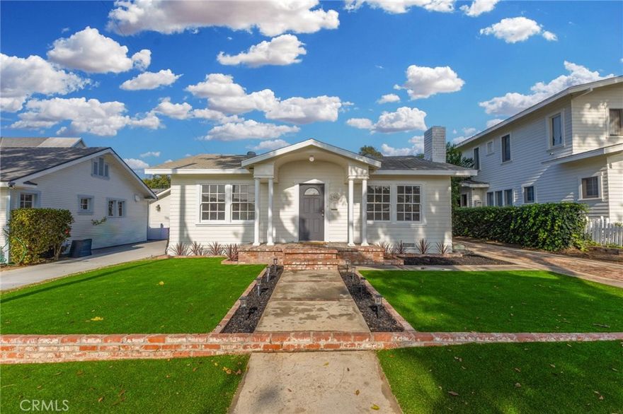 Beautifully refreshed single-family home in a quiet Whittier neighborhood, featuring new interior and exterior paint, new and refinished flooring, and a clean move-in ready presentation. Situated on a generous 6,932 sq ft lot, this charming 1924 Spanish-style 2-bedroom, 1-bath home offers classic character, abundant natural light, and a functional layout ideal as a primary residence, rental, or front home for future development.

What truly sets this property apart is its exceptional value-add potential. The oversized lot presents multiple opportunities for Accessory Dwelling Unit (ADU) development, including the possibility of a detached new-construction ADU and/or a Junior ADU (JADU), subject to city approval. Many buyers explore building an 800–1,200 sq ft ADU, creating multigenerational living, or generating additional rental income. A conceptual ADU rendering is available to help visualize the possibilities. Buyer to verify all ADU feasibility with the City of Whittier and check State Law.

Additionally, this parcel may qualify for California SB 9, offering potential pathways for an urban lot split or additional residential units, subject to city approval. This flexibility makes the property especially attractive to investors, developers, buy-and-hold strategists, or owner-occupants looking to live in one unit while building long-term income.

With its combination of location, lot size, architectural charm, and development potential, 13421 Sunset represents a compelling opportunity in today’s pro-housing market. Buyer to independently verify all square footage, zoning, and development possibilities with the appropriate city departments.