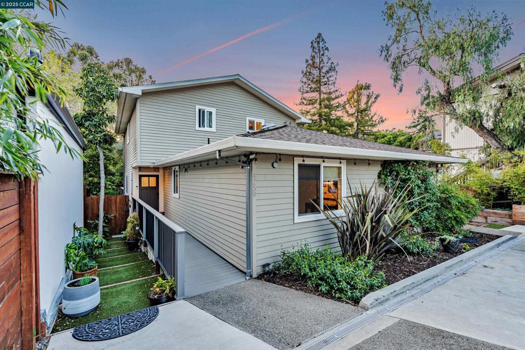 Nearly $3000/mo in ADU income! Within walking distance to hiking & biking trails, this stunning 4 BR, 2 BA main home is where modern amenities & an ideal location in the Oakland hills come together perfectly. As you enter, you’re welcomed by gorgeous HW floors that lead you into the spacious formal LR/DR, offering elevated ceilings & stone-flanked fireplace. The remodeled chef’s kitchen is a true highlight, featuring SS appliances, gas range, & an eat-in bar top. This seamlessly connects to the FR, making family time & cooking a breeze. Downstairs also includes 2 guest BRs, each offering ample space. The remodeled guest BA boasts stone countertops & a shower-over-tub design. Upstairs, you'll find an add'l guest BR, laundry, & the oversized primary suite. The primary BR includes walk-in closet, recessed lighting, & access to a private back deck. The ensuite BA features dual vanities & a spacious walk-in steamer shower. Outside, the back deck is an ideal spot for cooking & entertaining, while the terraced fenced backyard offers privacy & room for pets & play. The attached 1 BR/BA ADU w/ private entrance offers LR, kitchenette, private laundry & parking w/ income at nearly $3k/mo. Located with easy access to Highway 13 & hiking/biking trails, this home can't be beat. Come & see!