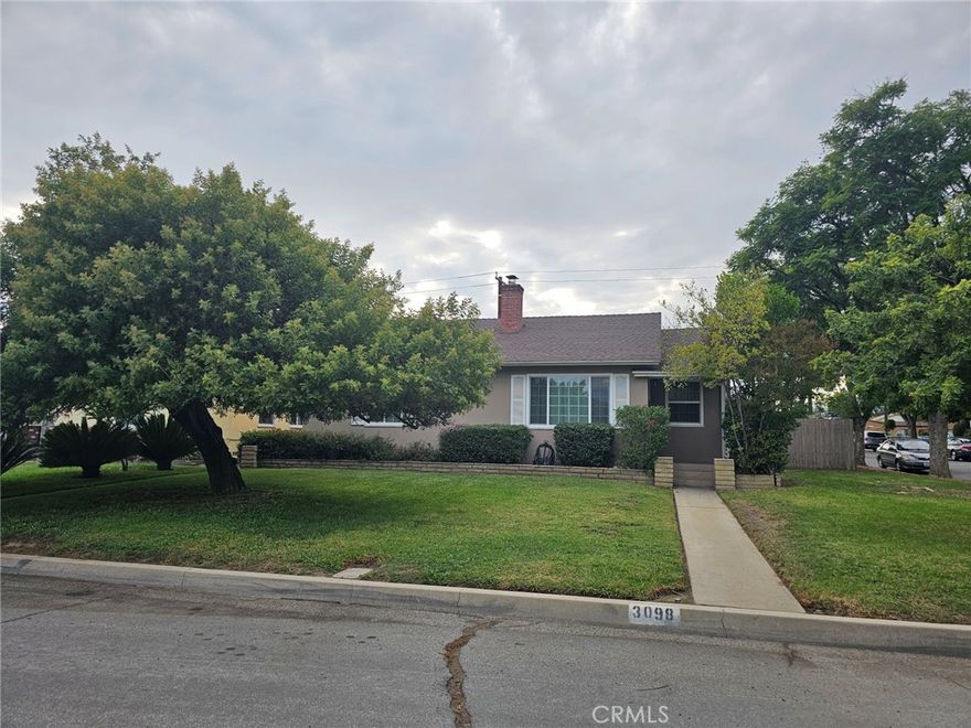 Wonderful opportunity on this spacious home in Nice established neighborhood. Has dual pane windows. 3 bedrooms with a nice living room with fireplace, spacious family room with a fireplace indoor laundry room. Over 1500 sq ft with 3 nice sized bedrooms with newer mini split units and also a newer mini split in family room. backyard has a covered patio and is nice for entertaining. Detached garage. Ready for a new owner. close to Blair Park and Shandin hills Golf course, Cal State San Bernardino just minutes away.  Easy access to I-215 and 210 freeways, shopping and more.