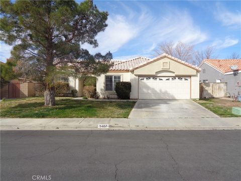 Photo of 3407 Amber Street, Rosamond, CA 93560 (MLS # SR25135518)