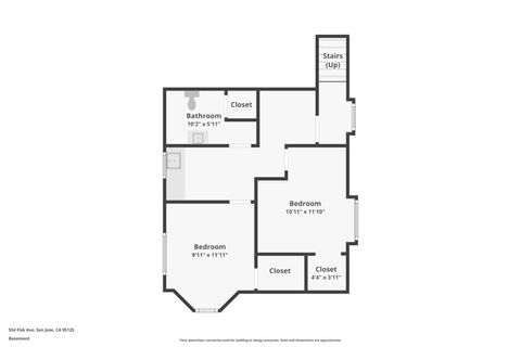 Tiny photo for 554 Fisk Avenue, San Jose, CA 95125 (MLS # ML82034996)