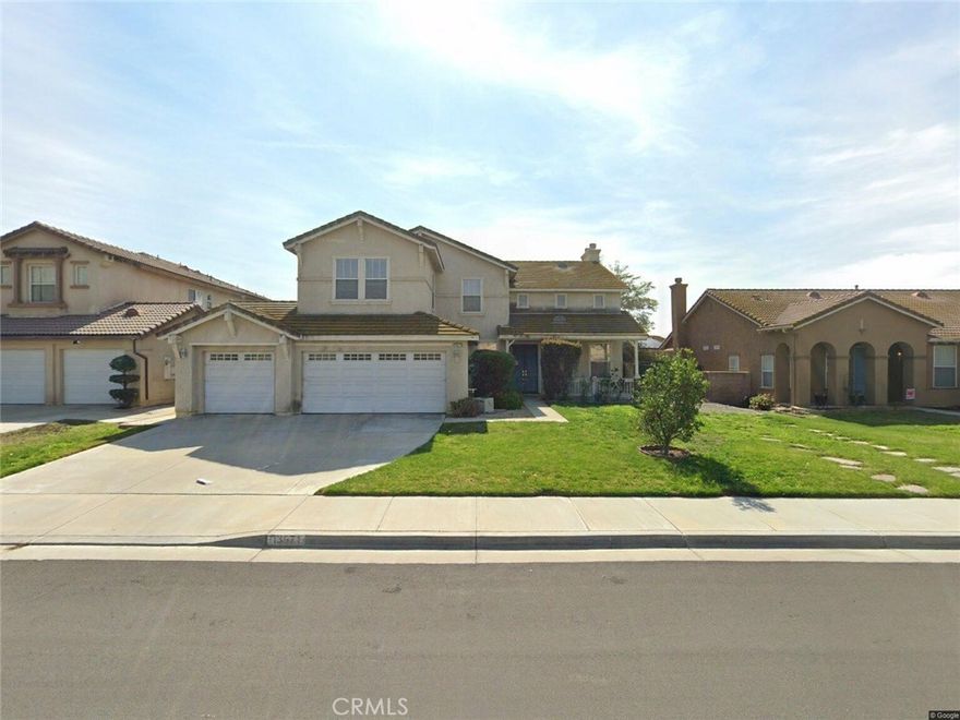 LOCATION! LOCATION! LOCATION! CUL-DE-SAC !  (model match is pending if you want to see the layout lookup 13478 Quail Run Rd, Eastvale 92880) It is almost impossible to get this size home in this community at this price. The only way it happens is if you're willing to do a little bit of the work. This one needs some cosmetic lovin', and if you love the idea of choosing your own floors and paint colors, this is the best you will find! Pricing accounts for the work that is needed - this truly is an amazing opportunity for those not afraid to put their personal touches on it. 5 bed, 3.5 bath, over 3100 sq ft. full bed and bath on main level, located in an amazing neighborhood just minutes from Parks, Restaurants, Shopping, fwy access. Contractor referrals and recommendations available if needed.