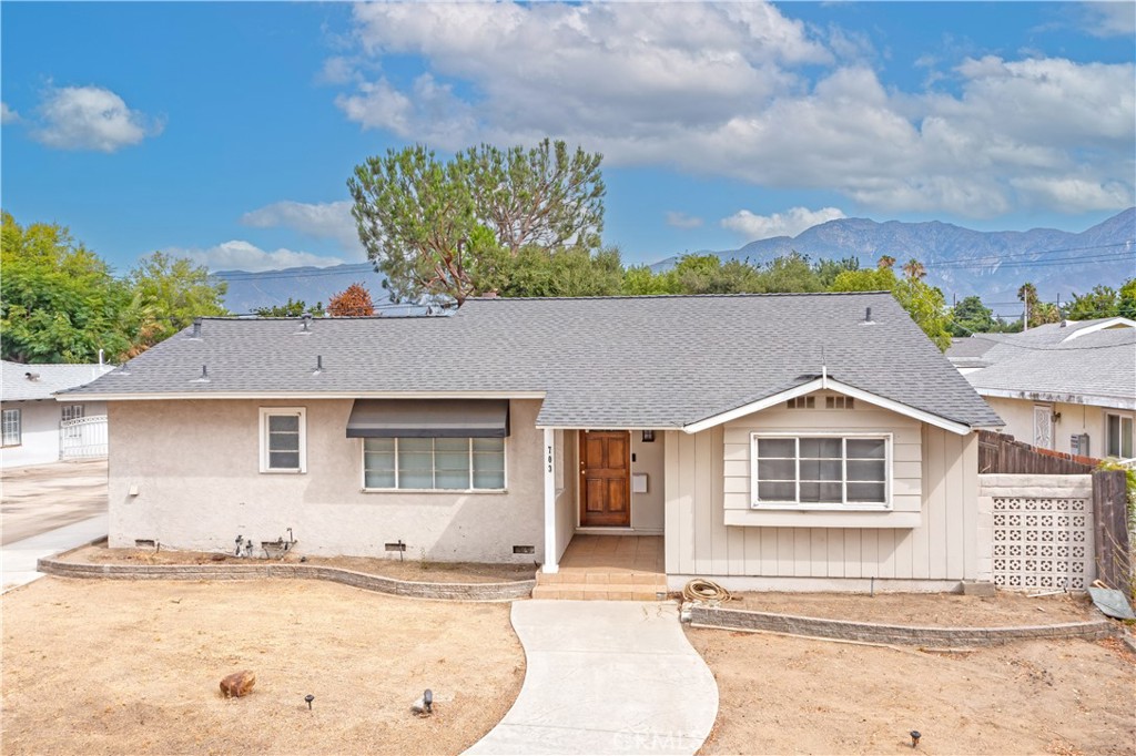 Welcome to 703 W 7th Street in Upland, where comfort, style, and opportunity come together in one remarkable property. This charming 3 bedroom, 2 bath home offers 1,557 sq ft of well designed living space on an oversized 8,600 sq ft lot, blending the character of its 1957 roots with modern upgrades that today’s buyers love. At the heart of the home, the recently renovated kitchen features tasteful updates and a functional layout that makes both everyday meals and entertaining a breeze. Step outside to your private backyard retreat and enjoy the beautifully renovated pool, perfect for summer gatherings, relaxing weekends, or creating lasting memories with family and friends. Adding even more value is a detached 2 car garage plus an adjacent storage room with excellent ADU potential, giving you the flexibility to create a guest suite, home office, or income producing unit. Nestled in a desirable Upland neighborhood with scenic mountain views and just minutes from shopping, dining, and commuter routes, 703 W 7th Street offers the perfect balance of lifestyle, versatility, and long term value.
