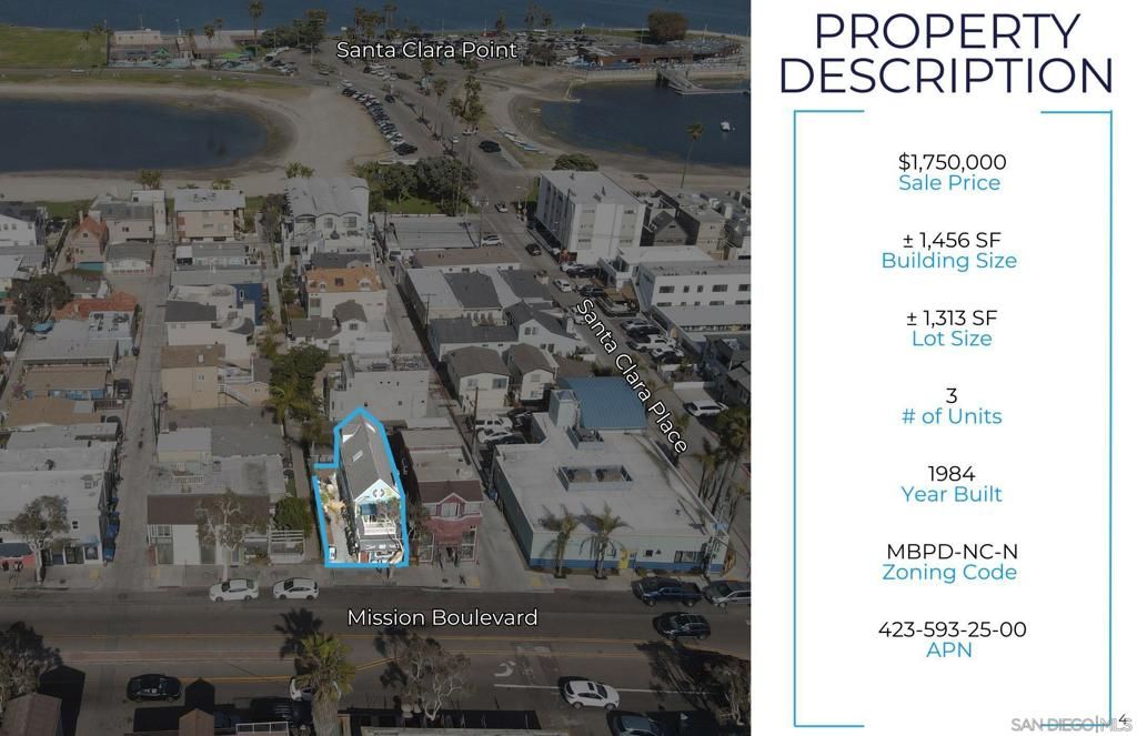 Photo of 3719 Mission Boulevard Blvd, San Diego, CA 92109 (MLS # 260007915SD)