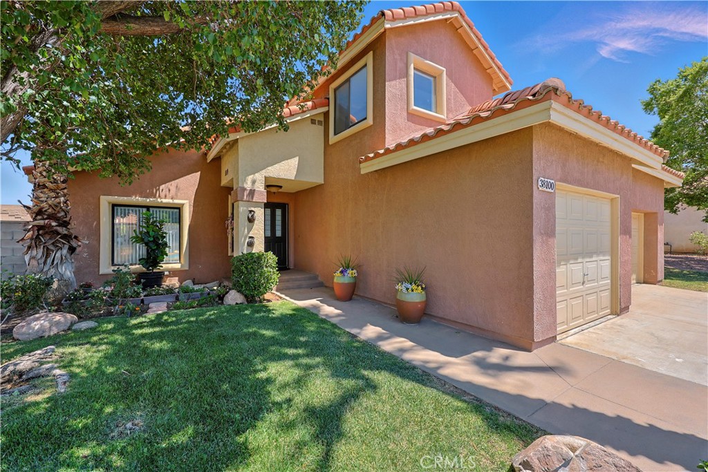 Welcome to 38100 San Mateo Avenue — a spacious 5-bedroom, 3-bath home located in the heart of West Palmdale, one of the area’s most desirable and family-friendly neighborhoods. This beautifully maintained property offers an ideal layout for growing families, featuring multiple living spaces, large bedrooms, and a resort-style backyard complete with a private pool and spa—perfect for relaxing or entertaining year-round. Nestled on a quiet, pride-of-ownership street, you’re just minutes from Marie Kerr Park, top-rated schools, shopping centers, and easy access to the 14 Freeway. The home is also conveniently close to Palmdale Regional Medical Center and the Antelope Valley Country Club, offering a lifestyle of comfort, wellness, and recreation. Don’t miss the opportunity to live in one of West Palmdale’s most sought-after communities!