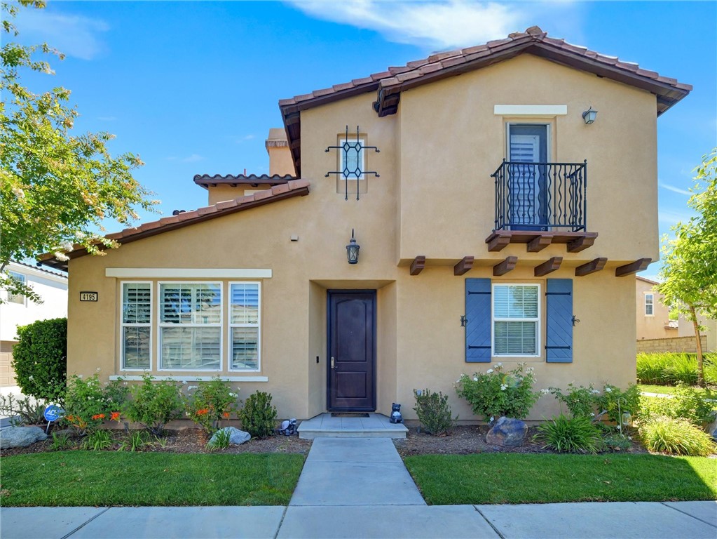 Welcome to this stunning former model home in the highly desirable community of Citrus Springs at Dos Lagos in Corona. This immaculate 3-bedroom, 2.5-bath residence with an attached 2-car garage showcases refined upgrades and designer touches throughout.
Step inside and be captivated by the wood-look tile flooring on the main level and elegant natural maple engineered hardwood upstairs. The gourmet kitchen is a true showpiece, featuring custom white shaker cabinetry, quartz countertops, subway tile backsplash, pendant lighting, and premium stainless steel Whirlpool appliances.
Additional highlights include soft-close cabinetry with dovetail construction, modern bathroom vanities, water-efficient fixtures, custom closet systems in all bedrooms, plantation shutters, and crown molding throughout. The updated laundry room offers a new sink, quartz counter, and extra storage, while the garage features epoxy flooring, overhead storage, and a quiet opener.
Perfectly located just a short walk from parks, greenbelts, pool, spa, shopping, dining, and entertainment—this turnkey home blends luxury, comfort, and convenience. Experience this rare gem firsthand—crafted with meticulous care and attention to detail. The full list of upgrades is extensive and sure to impress.