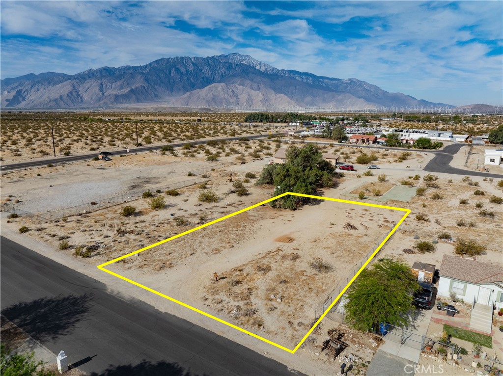 Spacious vacant lot located in a quiet Desert Hot Springs neighborhood.This build-ready property features a water hookup and is already connected to the sewer system, saving you time and money. Fence poles are installed around the perimeter, offering a head start on added privacy. Perfect spot for your dream home or investment property.