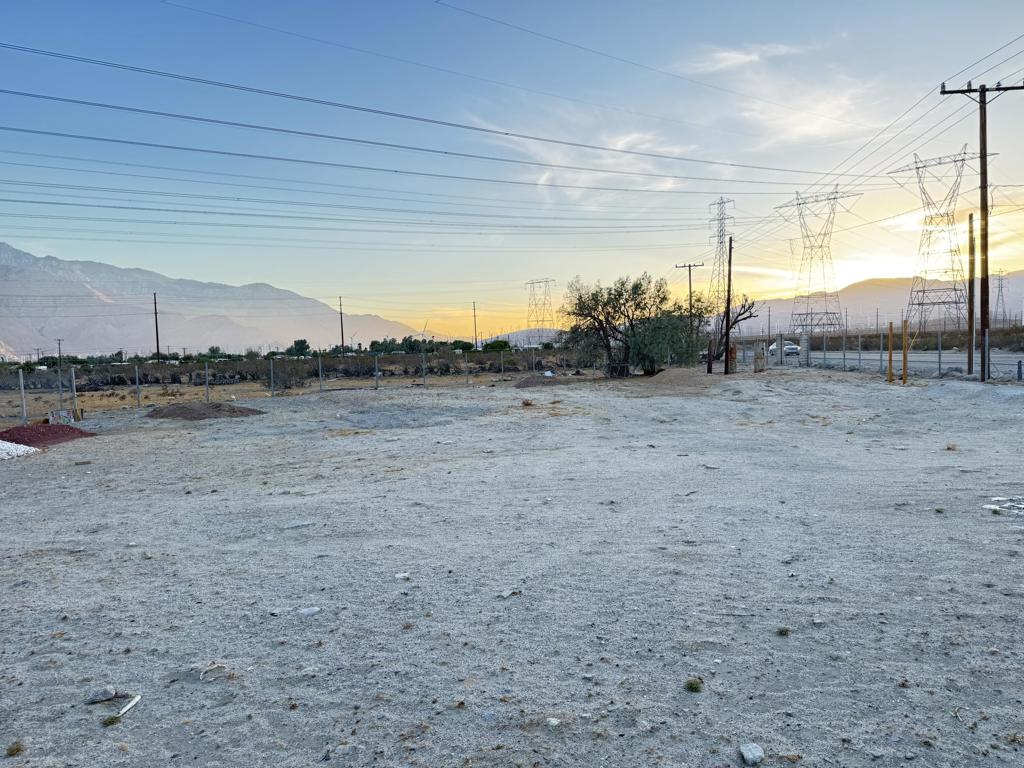 Do you want to live near Palm Springs and build your dream home or, own a commercial lot to open your own business? Do not look further! This lot is zoned W-2 with mixed use in the area, and the first lot in Riverside county able to put a manufactured home or a cottage business. This lot is ready to build on with a certificate of compliance, electrical pole, and a water meter. Seller has made some improvements including flatted and cleaned the lot, fenced, and added two metal-Chain Link side gates. Good location! Driving 10 minutes to downtown Palm Spring and surrounded Desert cities. Beautiful mountains view, near exit to Hwy 1-10 freeway. Lot next door is available! APN: 666-220-026.