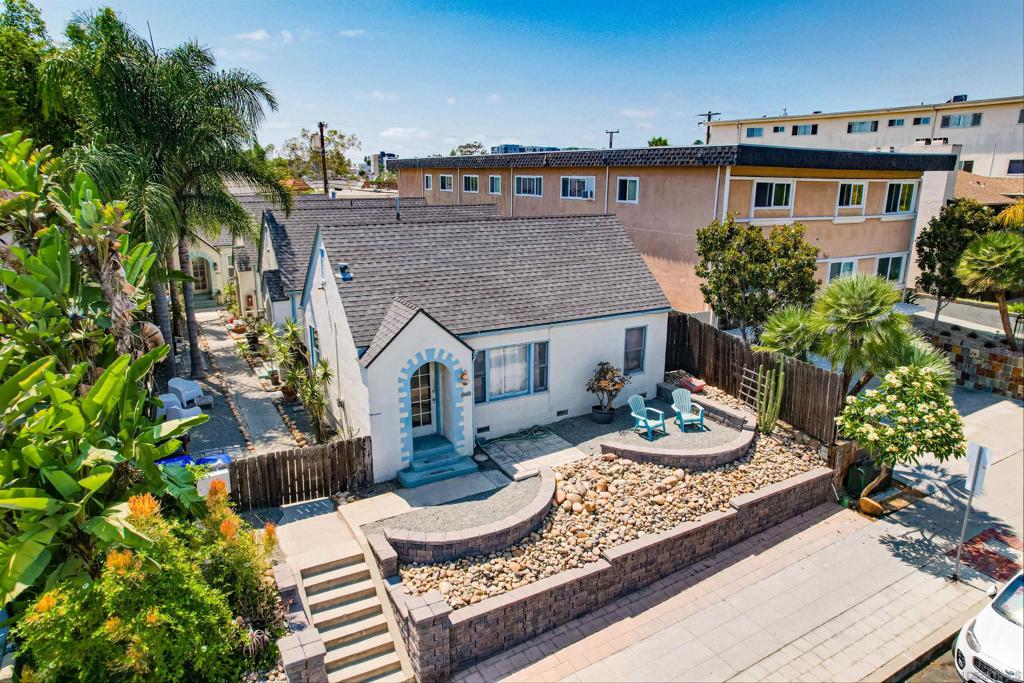 **4 Detached Cottages, North Park Value-Add** • Extremely Charming, Pride of Ownership Property • Residential, 30-year Fixed Financing Available • Investment or Owner-Occupant Opportunity • Four (4) Single-Level Cottages • Four (4) Single-Car Garages • Easy Access to Local Services and Major Freeways • Fantastic Walkability - 92 WalkScore
