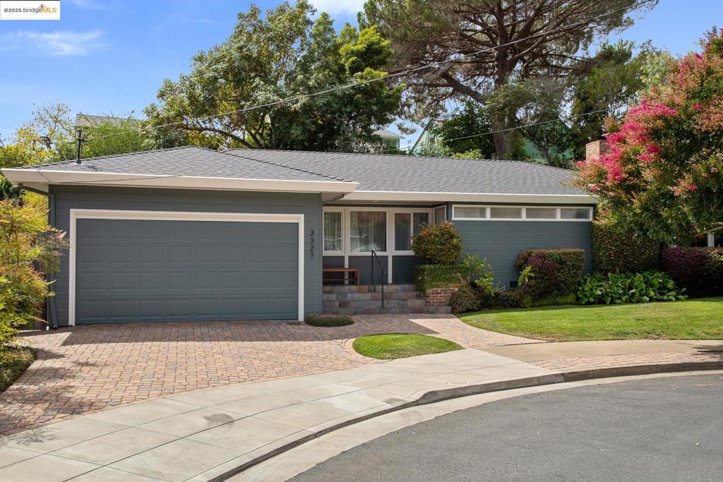 3327 Victor Avenue, the quintessential 50s contemporary home with 3 beds and 2 full baths in Redwood Heights. This single-level home is 1,354 sq ft* nestled in the back of a bucolic cul-de-sac in one of the Oakland Hills’ most converted neighborhoods. Situated on a luscious ~6700 sq ft lot this home is flanked in greenery with several outside spaces to enjoy. This home has been in the same family for over 40 years and has been thoughtfully updated for the next owner while still leaving plenty of opportunity to make it your own! Freshly painted inside and out, this home also boasts a brand new composition shingle roof, new appliances in the eat-in kitchen, washer and dryer as well as new natural hardwood floors, all added in August 2025. Just up the hill from Oakland’s Laurel and Dimond districts while just downhill from Redwood Regional, Joaquin Miller and Roberts Regional parks, this home offers a balanced proximity to some of the absolute best parts of Oakland living! The 54 bus offers easy access to BART, making your SF commute easy! Whether you're drawn to mid-century design, idyllic cul-de-sac living or being surrounded by nature, Victor Ave has it all and so much more. Come see it today!