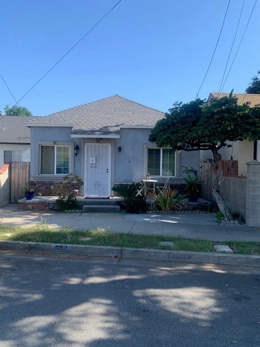 Great investor opportunity, adjacent vacant lot off of Angelino Street also included as part of sale! This vacant lot (25 by 99) parcel is APN 5368-004-024. Main property lot goes from Main Street to Angeleno Street. Combined lot size is 7650 sq ft, per Assessor. Home very centrally located in the heart of San Gabriel, short distance from San Gabriel Mission. Buyers and buyer's Realtor to check with city for ADU or other building options. House is a 2 bedroom with one remodeled bathroom. Home also features a spacious remodeled kitchen and formal dining room, separate laundry room, and good size living room. New roof installed in 2021 with permits. Endless possibilities! Priced for quick sale!
