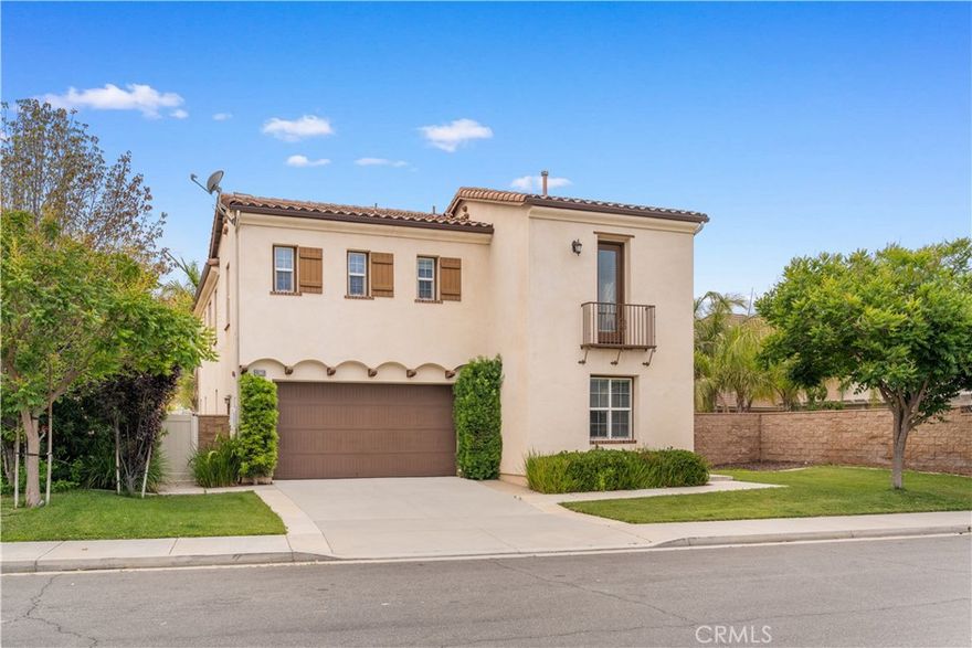 Welcome to this exquisite turnkey pool home located in the highly sought-after Wolf Creek neighborhood in South Temecula. This entertainer's dream boasts 5 bedrooms, 3 full bathrooms, and a 3-car tandem garage, offering ample space for comfortable living. As you step inside, you'll be greeted by the inviting ambiance created by the dark hardwood floors, which lead you into the heart of the home. The gourmet kitchen is a chef's delight, featuring stunning granite counters, an island for additional prep space, and top-of-the-line stainless steel appliances. Unwind and relax in your very own private pool, surrounded by a large backyard designed for low-maintenance enjoyment. The pool area includes a removable child safety fence, ensuring peace of mind for families with young children. The main level of this home encompasses a well-appointed bedroom and a full bathroom, ideal for guests or multi-generational living arrangements. It also showcases a spacious family room, complete with a cozy fireplace, a formal dining area, and a versatile living room or game room. Upstairs, you will find four additional bedrooms, offering flexibility for office space or accommodating a growing family. The laundry room, conveniently located upstairs, features a sink for added convenience. The master suite is a true retreat, featuring a sitting area, a generous walk-in closet, and a spacious master bath, creating a serene sanctuary to escape the demands of daily life. This home also offers several desirable upgrades for comfort and convenience. The property boasts a new AC unit and a whole house fan, ensuring optimal climate control year-round. A water softener system is in place, providing the benefits of softened water throughout the home. Additionally, there is a solar lease, offering a fixed electricity cost and promoting energy efficiency. The location of this home is truly exceptional, with close proximity to award-winning schools, including Great Oak High School. Residents can enjoy nearby amenities such as a vast sports park, picturesque vineyards, shopping destinations, golf courses, and more. Don't miss the opportunity to own this immaculate turnkey pool home in the highly coveted Wolf Creek neighborhood. Schedule your private tour today and make this exceptional property your own.