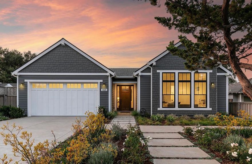 Thomas James Homes presents a beautiful new single-story home in South Los Altos located near highly acclaimed schools, major commute routes, and picturesque parks. This home is a haven for those who love to entertain with an interior courtyard, formal dining area, and attached ADU. The open concept gourmet kitchen is equipped with Thermador appliances including a gas range, island with bar seating, butler's pantry, and walk-in pantry. Gather in the great room with vaulted ceilings, gas fireplace, and Fleetwood pocket sliding doors to the backyard. The grand suite features vaulted ceilings, impressive walk-in closet, and luxurious en-suite bath with dual sink vanity, freestanding soaking tub, and walk-in shower. Continue down hallway bordering the courtyard to the two secondary bedrooms each with their own en-suite bathrooms. Office/flex space overlooking interior courtyard. Attached ADU with kitchenette and en-suite with walk-in shower. Dedicated laundry room with abundant storage.