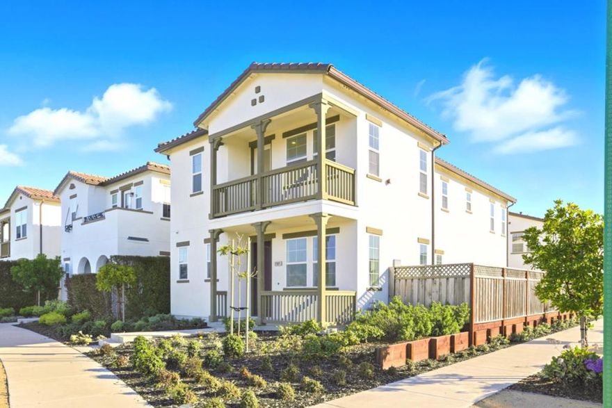 Tucked into one of the most desirable corners of Sea Haven, this pristine Larkspur model sits on a premium lot with gentle ocean peeks and sweeping views of the Santa Cruz Mountains from nearly every room. Steps from the scenic walking preserve and just beside the neighborhood dog park, its a setting that beautifully balances nature, comfort, and connection. Inside, the home is immaculate, bright, and thoughtfully upgraded throughout, with owned solar for energy efficiency and peace of mind. Natural light moves through the space from morning to evening, illuminating soft neutral tones and refined finishes that make each room feel calm and cohesive. In the evenings, unwind and watch the sun dip below the horizon from either of the upstairs balconies. The sought-after Larkspur floor plan is loved for its effortless flow and sense of airiness, creating a home that feels both spacious and inviting. Perfectly positioned just minutes from shopping, dining, and Highway 1, this home offers quick access to Monterey, Carmel, and all the beauty of the Peninsula, while still feeling worlds away.