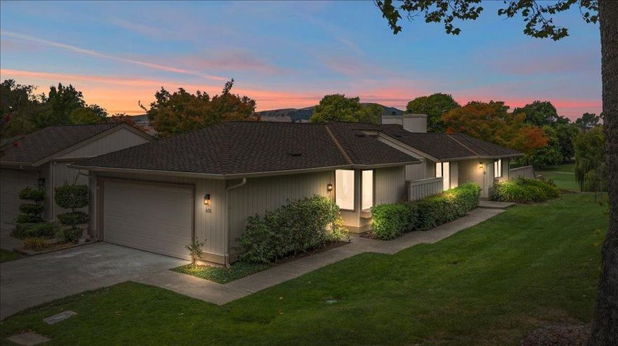 THIS IS WHERE YOU WANT TO BE!!! BAY CLUB'S CROW CANYON GOLF AND COUNTRY CLUB HOSTS THIS EXCEPTIONALLY REMODELED HOME OVERLOOKING THE FIRST HOLE IN THE VIBRANT CITY OF DANVILLE. YOU'LL LOVE THE APPROX 1,436 sq ft OF LIGHT-FILLED LIVING SPACE, FEATURING 2 BEDROOMS, BOTH WITH POOL VIEWS, INCLUDING A PRIVATE DECK AREA JUST OFF THE PRIMARY SUITE, TWO REMODELED BATHS WITH VESSEL SINKS, QUARTZ COUNTERS, AND A SPA SHOWER. THE KITCHEN IS OUTSTANDING WITH VAST COUNTER SPACE FOR COOKING AND ENTERTAINING, WATERFALL QUARTZ COUNTERTOPS, AND STAINLESS STEEL APPLIANCES. ENJOY THE FUNCTIONALITY OF BEING FORMAL OR GATHER AROUND THE BREAKFAST BAR. RELAX IN THE COZY LIVING SPACE OR THE AMENITIES, INCLUDING THE COMMUNITY POOL JUST OUTSIDE FOR YOUR ENJOYMENT, AND THE CLUBHOUSE FACILITY WITH A GYM, CABANA, TENNIS, AND PICKLEBALL COURTS, AND LET'S NOT FORGET ABOUT THE AMAZING GOLF COURSE!!!. YOU'LL ENJOY THE INDOOR LAUNDRY AREA WITH PLENTY OF STORAGE AND LOTS OF COUNTER SPACE ADORNED WITH QUARTZ COUNTERS AND A FULL BACKSPLASH. THIS HOME BOASTS TOP NOTCH SAN RAMON VALLEY UNIFIED SCHOOLS AS WELL, A PLUS! DON'T MISS OUT ON THIS UNIQUE OPPORTUNITY TO LIVE WHERE YOU REALLY WANT TO BE !!!