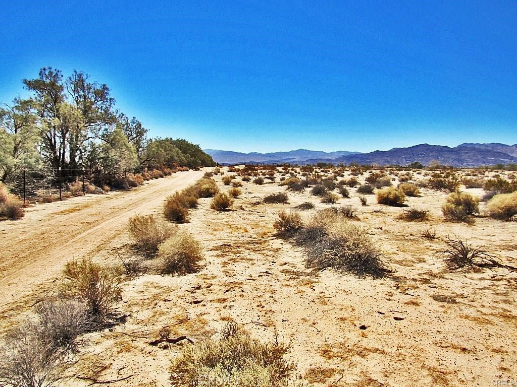 Parcel 0532-131-30-0000 is 4.7 acres. Zoning is RL (Rural Living). Located in Unincorporated San Bernardino County in the area of Newberry Springs. Access via dirt Mendocino Rd. Close to pavement and power.