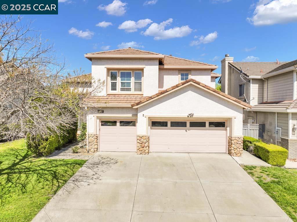 Welcome to 2017 Asilomar Dr, a 5-bedroom, 4-bathroom home that offers 2,761 sq. ft. of modern comfort in a prime Antioch location! It is designed for today's lifestyle and blends contemporary updates with cozy charm, making it perfect for entertaining and everyday living. The kitchen features sleek granite countertops, a refrigerator, and all appliances, so you can start cooking from day one! The full bath and bedroom on the first floor add extra convenience, while the inviting family and living rooms boast plenty of natural light. Step outside to your private backyard retreat. The landscaped front and backyards create a fresh, low-maintenance space to enjoy. Location? It couldn't be better! You're just minutes from the brand-new Brentwood Costco, Lowe's, Trader Joe's, Peet's Coffee, In-N-Out, and much more! Making errands, coffee runs, and dining out effortlessly. This home is the perfect blend of style, function, and entertainment