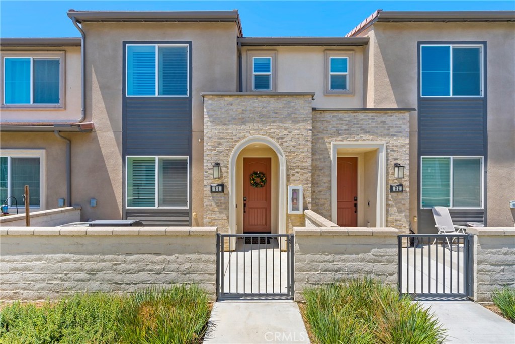 Paid off solar panels! Discover modern living at its finest in this stunning 3-bedroom, 2-bathroom home located in the highly sought-after Ontario Ranch community. Built in 2021 and offering just under 1,400 square feet of thoughtfully designed living space, this residence is the perfect blend of style, comfort, and convenience. From the moment you arrive, you’ll appreciate the pride of ownership and the attention to detail that makes this home truly move-in ready. Step inside to find a bright and inviting interior, beautifully maintained and filled with natural light. The open-concept layout is ideal for both everyday living and entertaining, with a seamless flow from the living room to the dining area and kitchen. The primary suite offers a peaceful retreat, complete with a spacious master bathroom featuring dual sinks and modern finishes. Living in Ontario Ranch means enjoying an unbeatable lifestyle. The community offers resort-style amenities, including a sparkling pool, playground, basketball courts, gas fire pits, tennis courts, and a beautifully appointed clubhouse. Whether you’re hosting a weekend barbecue, unwinding by the pool, or playing a quick game of basketball or tennis, there’s always something to enjoy just steps from your front door. Perfectly located near shopping, dining, and top-rated schools, with easy access to major freeways, this home is not just a place to live—it’s a lifestyle. Don’t miss your chance to own in one of the most desirable communities in the Inland Empire!