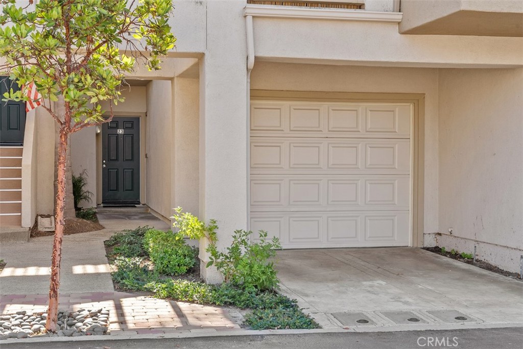 One of best locations and with views! Updated, serene,relaxing retreat. Great feature is one car attached garage with direct access. Remodeled: kitchen cabinets, counters, dishwasher, and flooring; bathroom with walk-in shower. Cozy fireplace with doubled-sided fireplace and spacious sunroom, vaulted ceilings, private patio yard. Open floorplan; mirrored wardrobes. Great opportunity to live in Laguna Niguel! Palm Court amenities include pool, spa, barbecue area, tennis courts, playground, and nearby walking trails. Ideal location minutes from ocean, Dana Point Harbor, shopping, restaurants, schools and freeways.