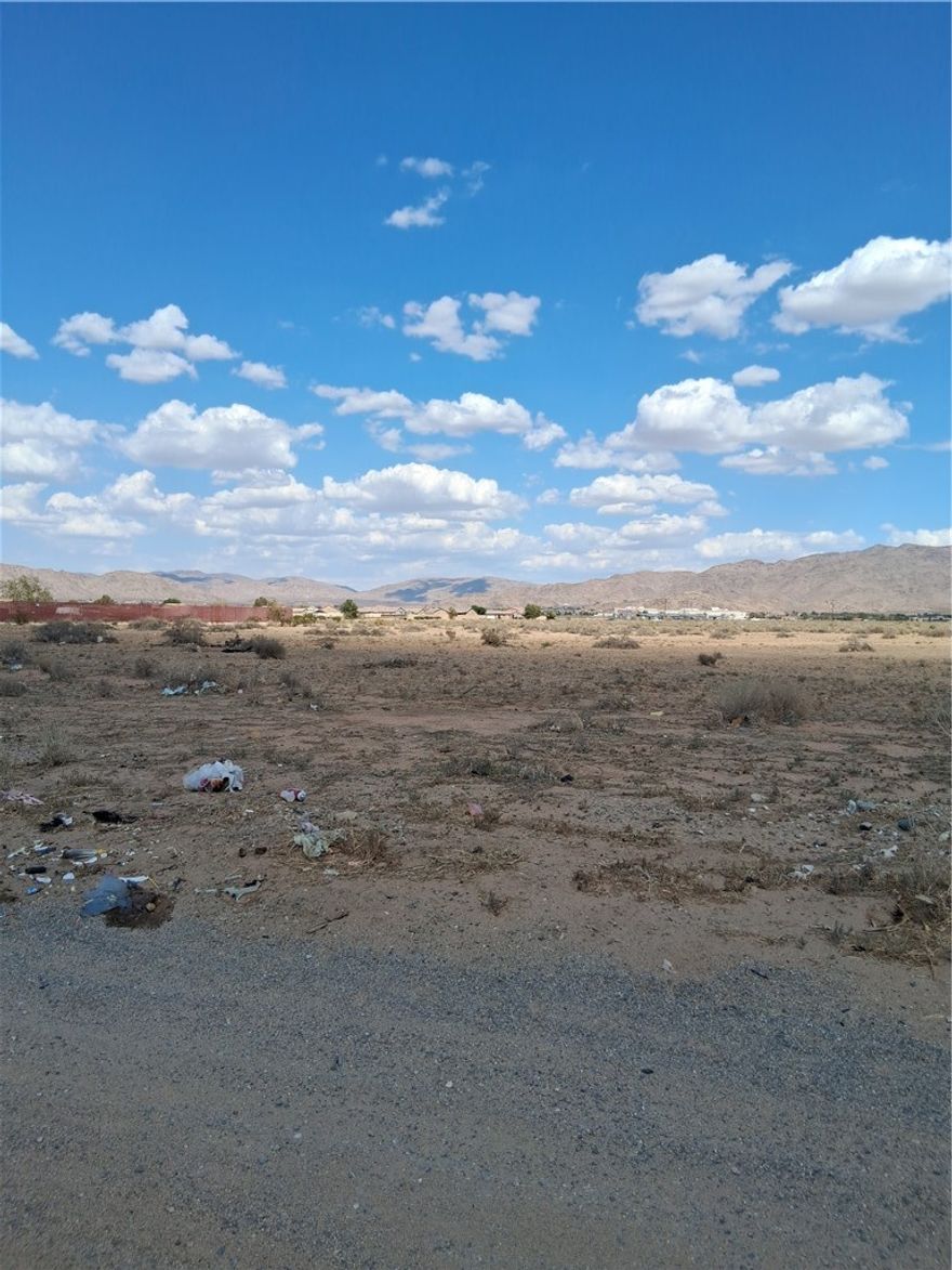 Welcome to Apple Valley, this Vacant lot is Zoned for Multi-Family living.  Right at the heart of Apple Valley at the Village area, available for you, is a Multifamily and Industrial area of Apple Valley, ready for you to build your multi-family, home or your service business.  You can build up to 20 residential homes in 1 full acre off land.  Call me to schedule your private showing of this magnificent multi use lot.  Close to stores, shopping and 5 minutes away from St Mary's Hospital.  Surrounded by Newer homes in the immediate area.



water and power are at curbside.  Call me to schedule your private viewing and start your Generational wealth with land.