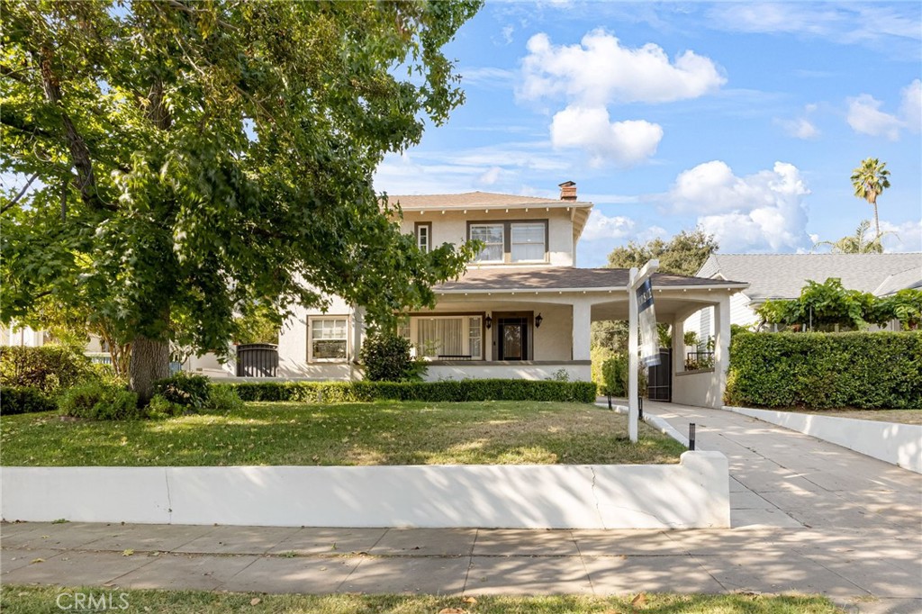 Discover timeless luxury in this beautifully renovated Italian Revival estate, fully upgraded within the past five years, and located in Pasadena’s coveted Bungalow Heaven Landmark District. Bathed in natural light, the home seamlessly blends classic charm with modern sophistication. The spacious living room centers around a striking fireplace, while the formal dining room, framed by elegant French doors, flows effortlessly into the outdoors. The chef’s kitchen impresses with top-tier appliances and sleek porcelain countertops, designed for both culinary artistry and entertaining.
The resort-style backyard is an entertainer’s dream, featuring a custom outdoor kitchen, fire pit, and a covered patio with fireplace, chandelier, and TV—perfect for year-round enjoyment. A detached garage with rear workshop and half bath provides excellent ADU potential.
Just moments from Pasadena’s best shopping, dining, and transit, this rare offering combines luxury, location, and lifestyle in one remarkable property.