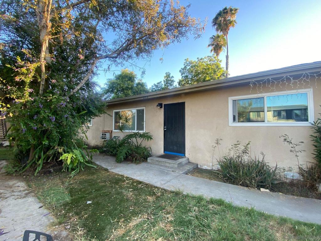 Discover a charming 2-bedroom, 1-bath home located in the heart of Escondido. This bright and inviting property features vaulted ceilings, an open layout, and large windows that fill the home with natural light. Enjoy the comfort of central HVAC, shared washer and dryer in the building, and a shared fenced front yard perfect for relaxing or entertaining. Located just minutes from Hwy 78, downtown Escondido, shops, parks, and top-rated schools, this home offers both comfort and convenience. Move-in ready schedule your private tour today and make this beautiful Escondido home yours!