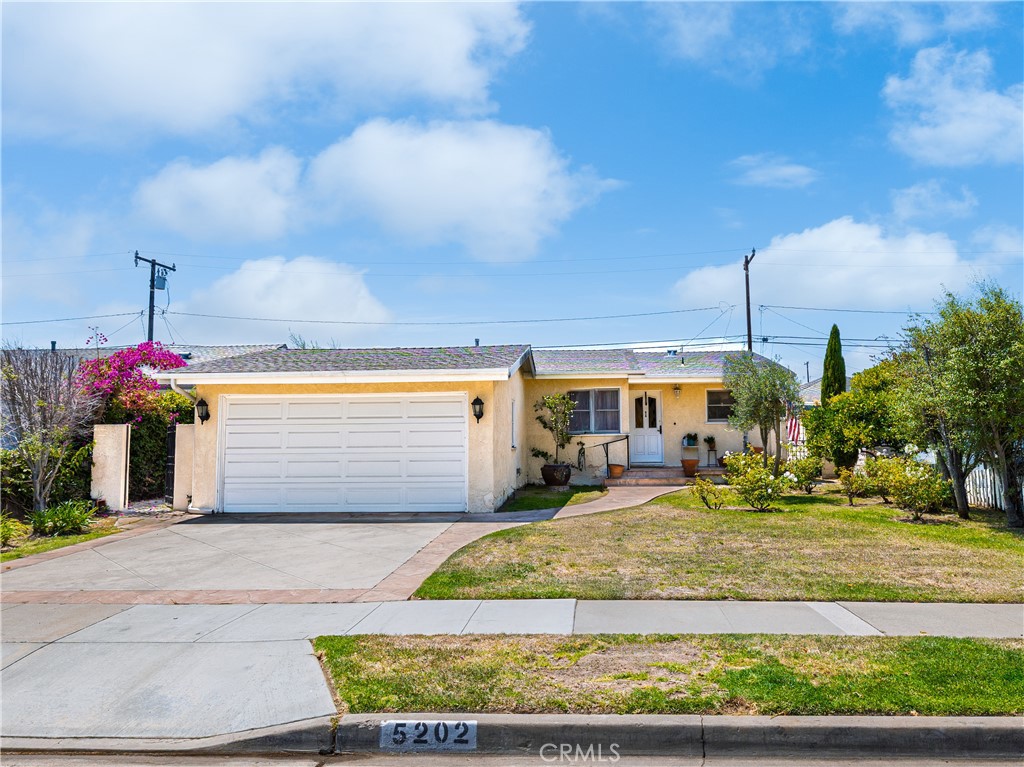 Welcome to 5202 Scott, a charming 3-bedroom, 2-bath home situated on a generous 5,400 sqft lot in the desirable Southwood neighborhood of West Torrance. This property features a spacious kitchen, dining area, and living room that seamlessly flow to the backyard, offering a patio and grassy area perfect for entertaining. Down the hallway are all three bedrooms, including a shared full bathroom. The primary suite offers added privacy with its own attached bathroom. With an attached 2-car garage and located just 1.5 miles from the beach, this home is ideally positioned near Paradise Park and Anza Elementary School. Enjoy the best of coastal living in the coveted Southwood section of Torrance!
