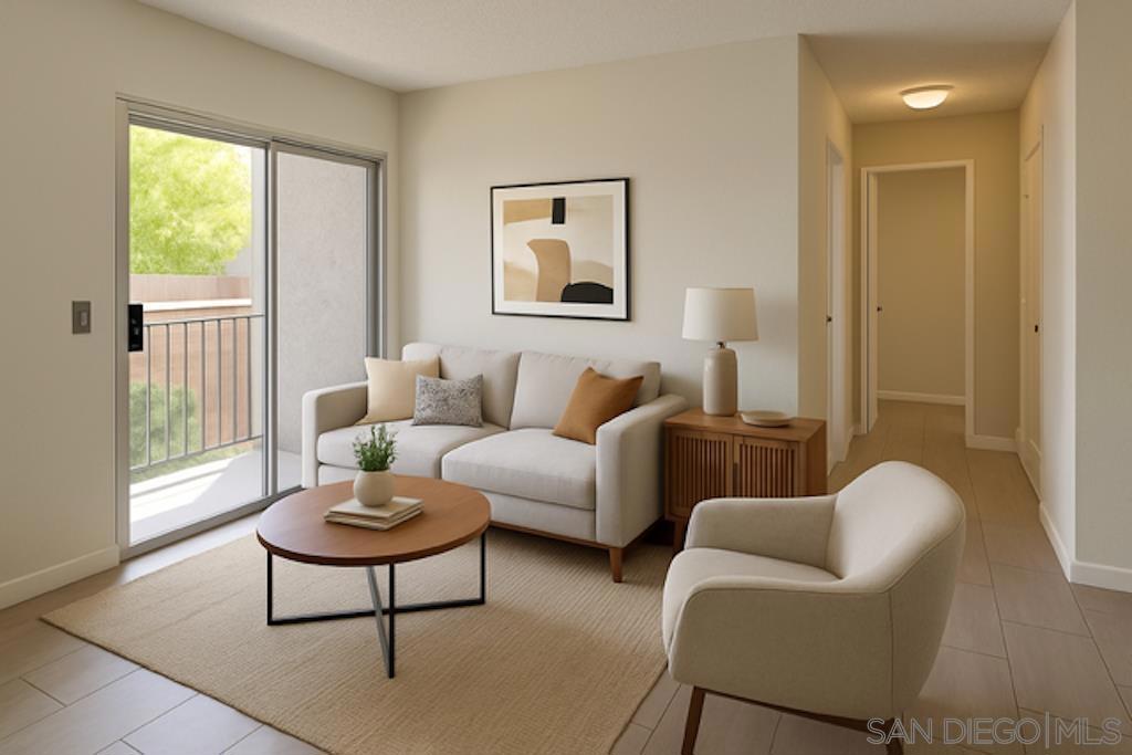 Best deal in San Diego! VA Approved! Perfect for first time buyers or investors, don't miss this opportunity for this spacious 1BD/1BA condo in the quiet Webster neighborhood. 2nd floor unit with private balcony and extra storage, newer tile floors & freshly painted. Great location walking distance to shops, restaurants and easy access to the 94, 15 & 805 freeways. Just minutes to the Navy bases, North Park, Balboa Park, South Park and all that San Diego has to offer. New HOA management is in the process of planning improvements for the building.