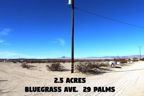 Photo of 0 Bluegrass Avenue, 29 Palms, CA 92277 (MLS # 219107463PS)