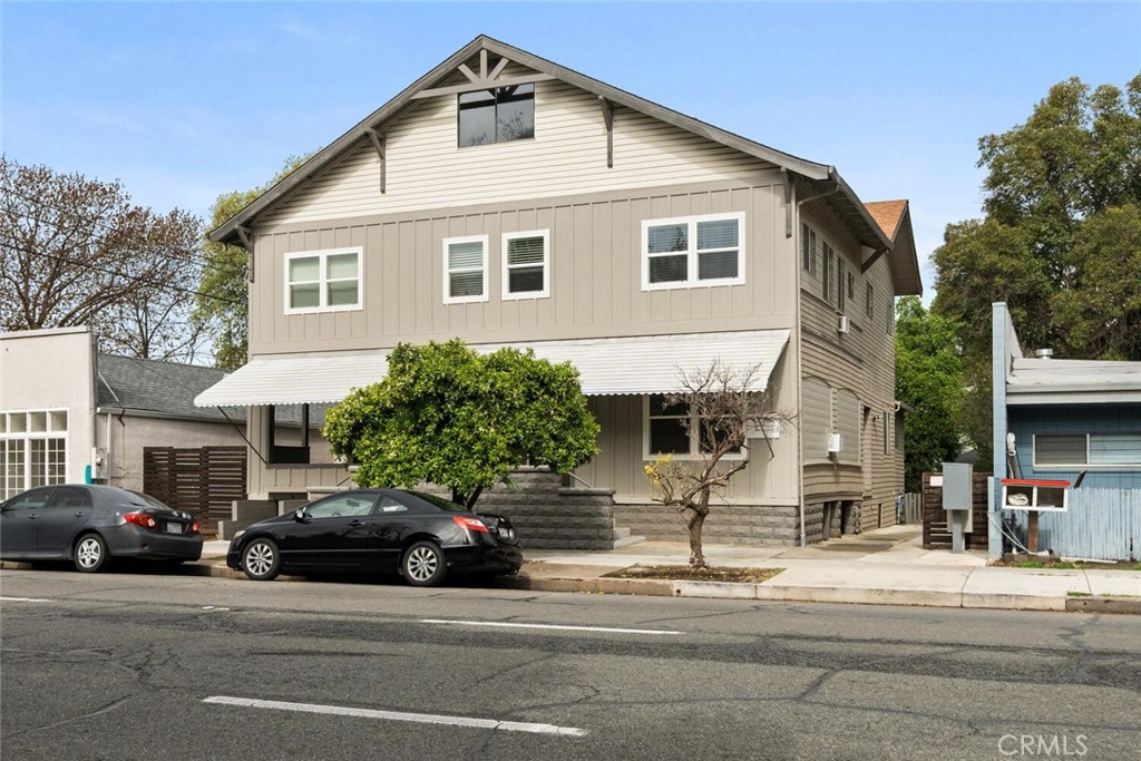 Elevate your investment portfolio with this rare and remarkable opportunity to own a beautifully curated collection of studio and one-bedroom lofts in the heart of downtown. Blending historic charm with modern upgrades, this unique property offers a distinctive living experience that appeals to both residents and investors alike. Every unit has been tastefully updated in recent years, ensuring contemporary comfort while preserving the character of the building. Additionally, the property has undergone extensive renovations from top to bottom, including a new roof and refurbished decking, providing long-term peace of mind. Residents enjoy an unbeatable location, where vibrant downtown life is just a short walk or bike ride away. Quaint coffee shops, locally beloved restaurants, and boutique shopping are all within easy reach, making this an ideal spot for those who appreciate urban convenience with a touch of historic charm. The outdoor spaces are equally inviting, offering multiple porches perfect for sipping your morning coffee and a lush courtyard where residents can relax, dine al fresco, or even harvest fresh figs and oranges from the on-site trees. With its blend of timeless elegance, modern enhancements, and prime downtown location, this property is a truly rare find—perfect for investors looking to add a high-demand asset to their portfolio. Don’t miss this chance to own a piece of Chico’s history while securing a strong investment for the future!