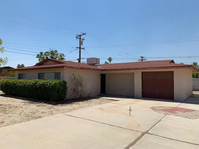Opportunity is now! This is your chance to get a single family home in Palm Springs at a great price with great possibilities: Fix and Flip with a big upside, renovate for great Long Term or Short Term rental income, or put in the work yourself and make it your own personal Desert Retreat or Forever Home. This 1961 vintage home in Demuth Park has 3 bedrooms, 1 bathroom, 1,100 sf of living area, an attached garage, and a fully fenced 8,200 sf lot with room for a pool (or perhaps even an ADU?). This is a probate property being sold in as-is condition with no repairs or repair credits being offered. But the upside is in the equity, so if you're up for the challenge the opportunity is now!