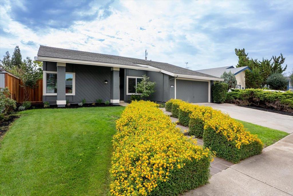 Extensively remodeled single-level 4-bedroom, 2-bath home on a 6,300 sq ft lot in a desirable San Jose neighborhood! With 1,698 sq ft of living space, this residence has been completely transformed to blend modern style with everyday comfort. The redesigned kitchen shines with new stainless steel appliances, quartz countertops, cabinetry, and a central island. Throughout the home youll find remodeled bathrooms, SPC flooring, recessed LED lighting, dual-pane windows, and fresh interior/exterior paint that make the space feel like new. The expansive primary suite offers direct backyard access and a spa-like bath with a luxurious shower. A light-filled living room with fireplace flows into the dining area and opens to a private backyard with new fencing, synthetic patio, and lush lawnperfect for entertaining. Central heating and a large 2-car garage add convenience. Ideally located near Hellyer Park, Coyote Creek, shopping, dining, golf, and major Silicon Valley employers, with easy access to Highways 101, 680, 280, 87 & 85, plus Light Rail. Truly move-in ready!