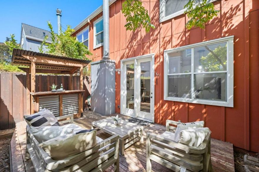 Massive Price Reduction  Motivated Sellers! Rare townhouse with private backyard, garage, and unbeatable location  priced to sell NOW! We are just as surprised as you that this AMAZING home is still available! Welcome to this beautifully updated 2 bed, 1.5  bath home, offering the perfect blend of style, function, and location. With no neighbors above or below, this feels more like a private retreat than a traditional townhouse. Step inside to discover new flooring, fresh paint, and designer light fixtures that elevate every room. The spacious living room boasts a cozy wood-burning fireplace, and sliding doors that flood the space with natural light and to a private outdoor oasis; perfect for morning coffee or al fresco dining. The updated kitchen features stainless steel appliances, freshly painted cabinetry, and a separate dining area ideal for hosting dinner parties or casual weeknight meals. Upstairs, you'll find the primary suite with vaulted ceilings and a full bath, while a second bedroom offers flexibility for guests, a home office, or family. Thoughtful storage includes large closets and a built-out area under the stairs. No matter the commute, this home offers the best of both comfort and convenience all tucked into a quiet, San Mateo community.