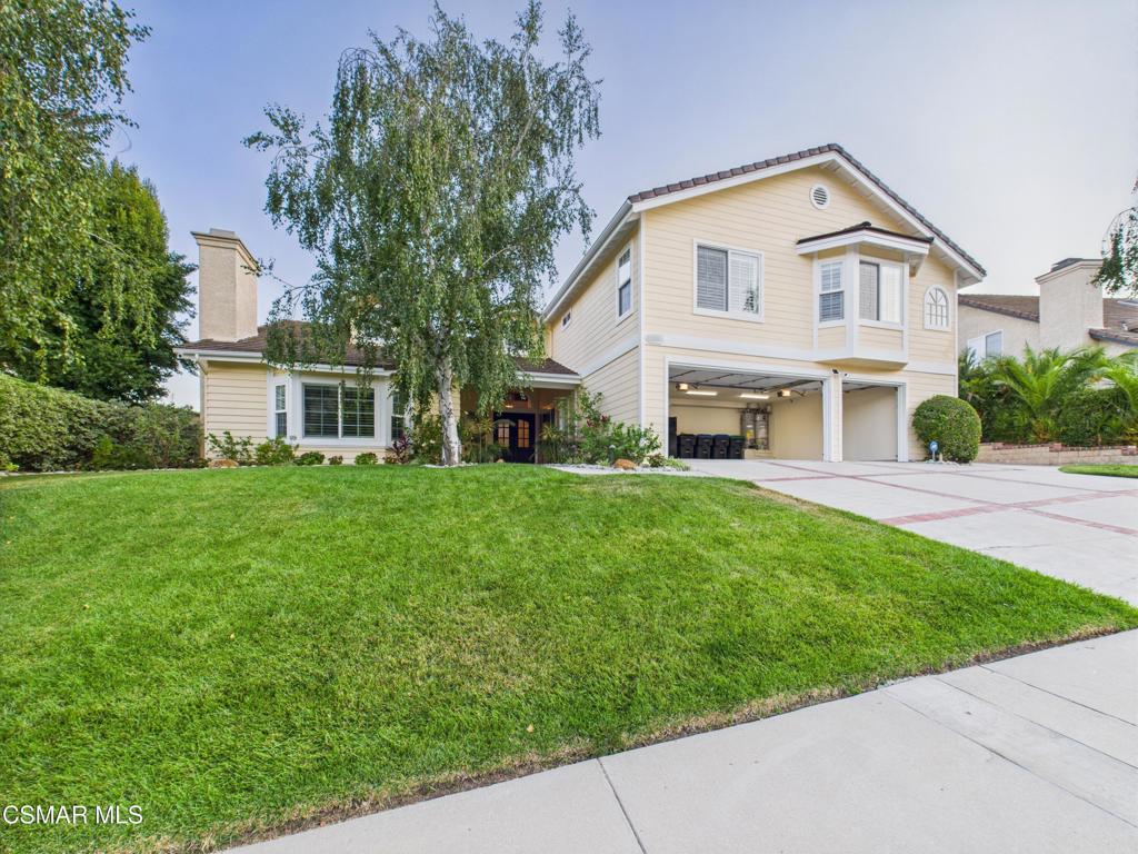 Welcome to one of the most desirable completely remodeled homes on Kimberly Drive, situated in one of the quietest and most private sections of Morrison Ranch Estates. This beautifully remodeled single-story 6-bedroom, 5-bathroom home offers just under 4,000 sq ft of total living space, including a completely remodeled 1BD/1BA ADU-compliant junior unit with a full kitchen and private entrance--perfect for overnight guests or extended family.The open, carpet-free floor plan is filled with natural light and designed for both comfort and functionality. The chef's kitchen features a Sub-Zero refrigerator, Wolf 6-burner stove, center island with prep sink, filtered water system, and coffee bar. Additional main house features include a dual-zone A/C system with a custom air purifying system, whole-house water softener, 220V Tesla charger, and three gas fireplaces.Step outside into an entertainer's backyard complete with a saltwater pool and spa, covered patio, fire pit, putting green, outdoor sports court, and outdoor TV. The property also includes a 3-car garage, ample driveway parking, and additional space along the wide, peaceful main street. The setting is exceptionally peaceful and private, offering a retreat-like atmosphere rarely found in the neighborhood.Located in the award-winning Las Virgenes Unified School District and just 15 minutes from the beach, this home offers the perfect blend of luxury, lifestyle, and serenity.