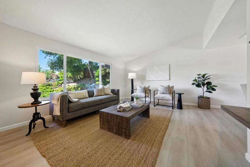 Welcome to 5529 Feather Ct, a beautifully maintained home tucked at the end of a quiet cul-de-sac in one of Castro Valleys most peaceful pockets. Surrounded by nature and perched perfectly to capture sweeping views of the hills and treetops, this home offers the perfect blend of privacy, space, and comfort.  The interior features a bright and airy floor plan, filled with natural light from oversized windows that showcase the stunning landscape outside. The home offers plenty of space for a growing family, with generous living areas, a functional layout, and thoughtful details throughout. The kitchen flows effortlessly into the main living space, making it ideal for entertaining or cozy nights in.  Step outside and youll find a lush, private backyard retreat with mature trees, tranquil surroundings, and room to relax or host under the open sky. Every inch of the property has been lovingly cared for, giving it that rare move-in ready feeling you dont find often.  This home is also conveniently located near top-rated schools, scenic parks, hiking trails, BART, and shopping, so you get the best of both worlds: peaceful living with quick access to everyday needs.
